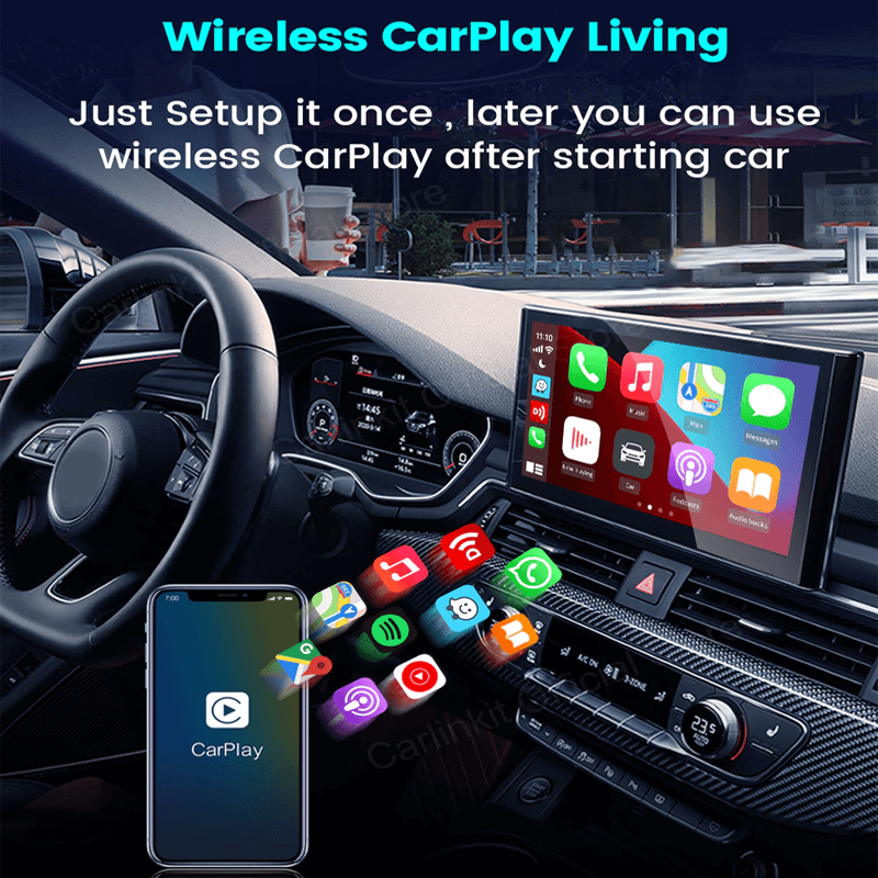 Trådlös CarPlay Auto Adapter