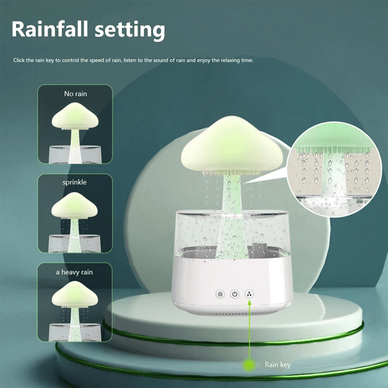 Luftfuktare & Luftrenare i Svamp design Aromadiffuser