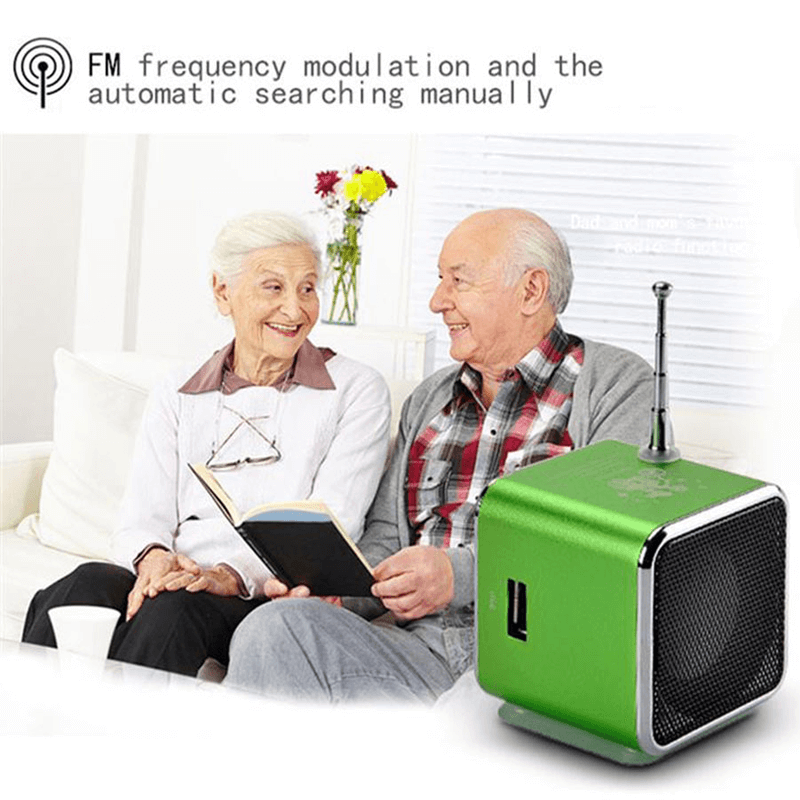 Mini Radio Bluetooth Högtalare