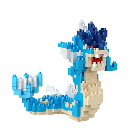 Poke Karaktärs Nanoblocks Anime Byggklossar