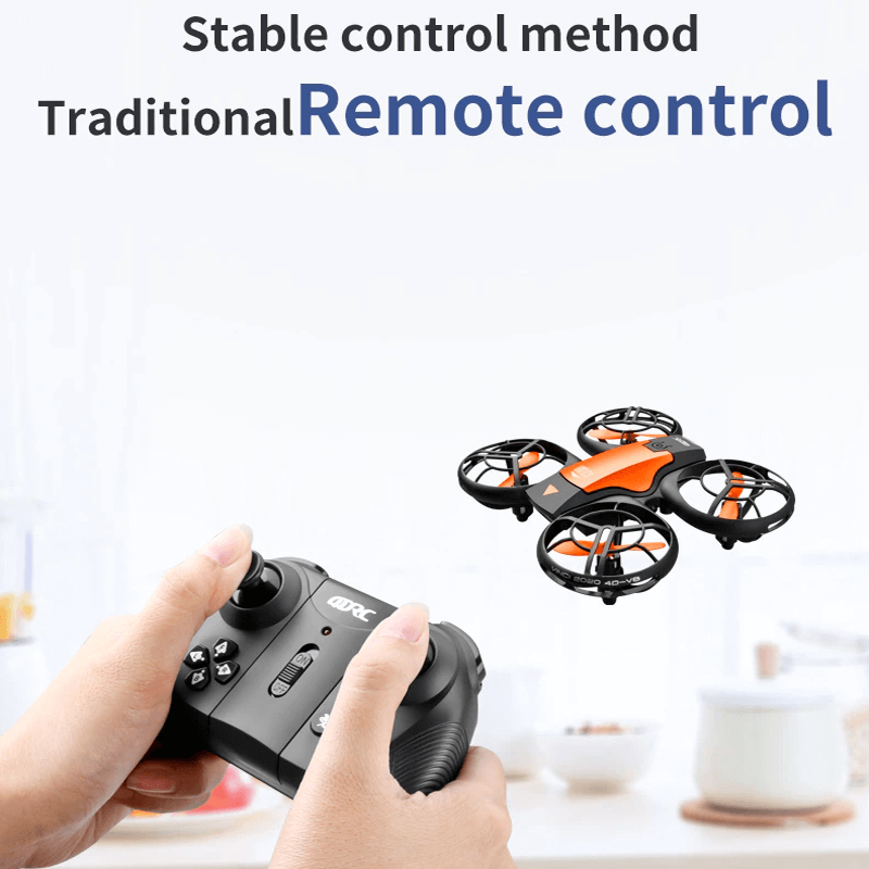 Mini RC Drönare – 480P Kamera WiFi FPV, Höjdhållning och Vikbar Design