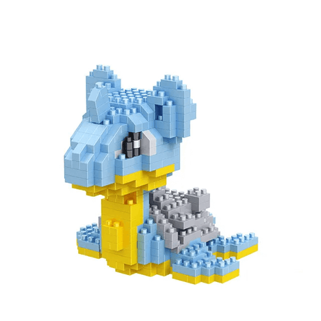 Poke Karaktärs Nanoblocks Anime Byggklossar