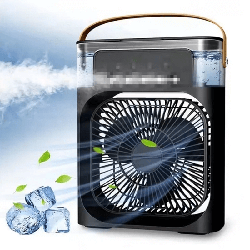 Tragbares Tischventilator-Klimagerät mit Wasserkühlung