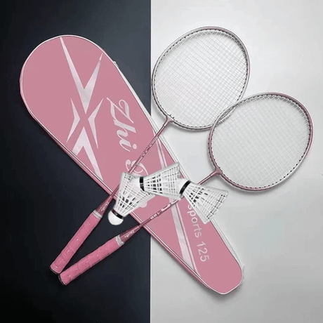 Badmintonracket Set - Komplett Paket för Badmintonspel