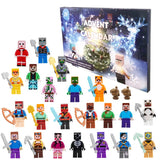 MiniCraft Adventskalender – 24-Dagars Nedräkning med Actionfigurer